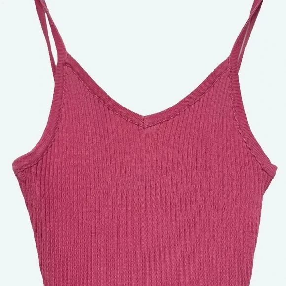 NWT Francesca’s Barbie pink bodycon maxi dress - Picture 3 of 5